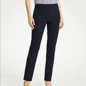 Ann Taylor Slim Ankle Black Trouser